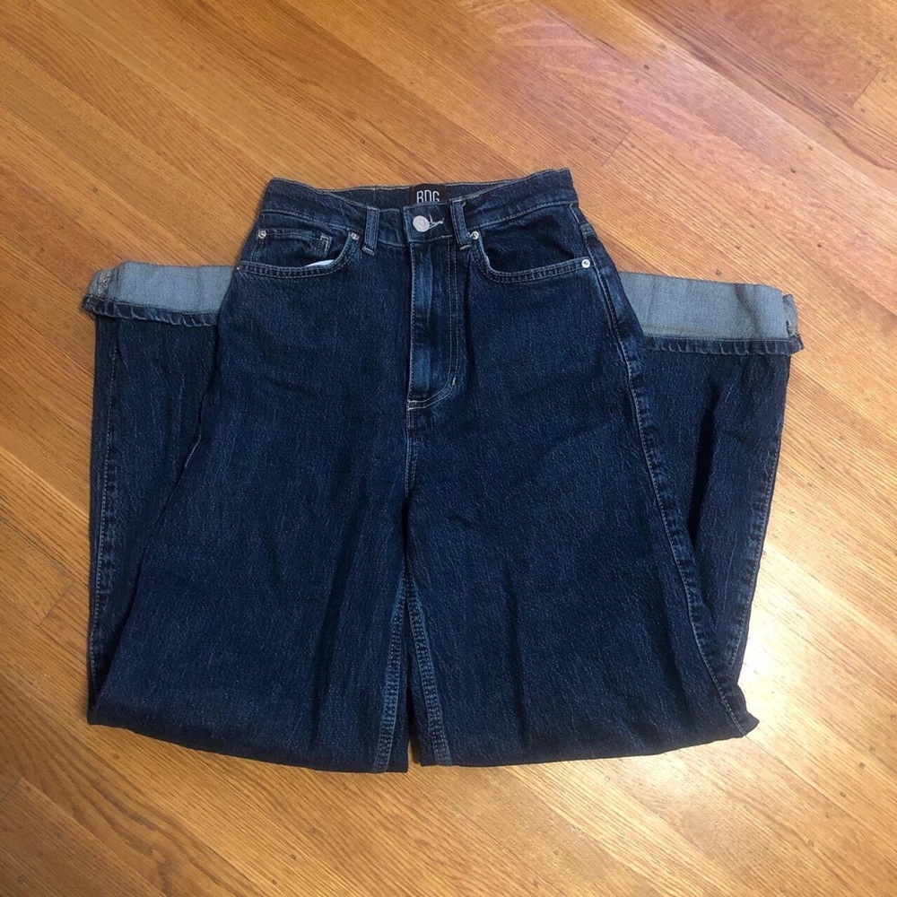 Super cute Urban Outfitters wide leg denim jeans